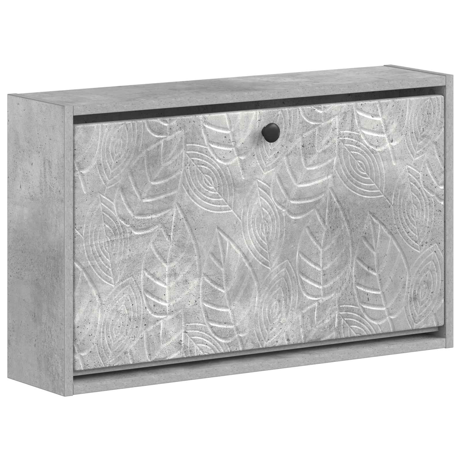 Wandgemonteerde Schoenkast DELFT 71 x 17 x 43 cm Bewerkt hout image 1