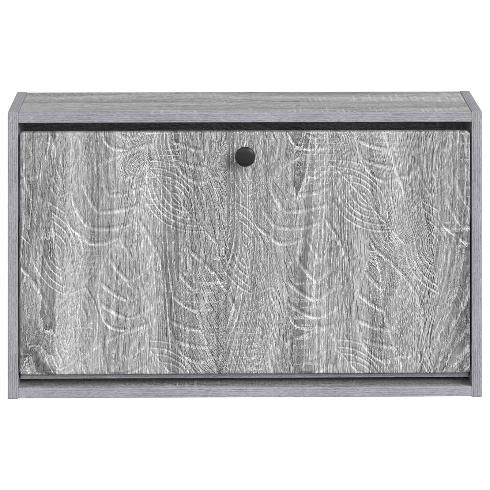 Wandgemonteerde Schoenkast DELFT 71 x 17 x 43 cm Bewerkt hout image 3