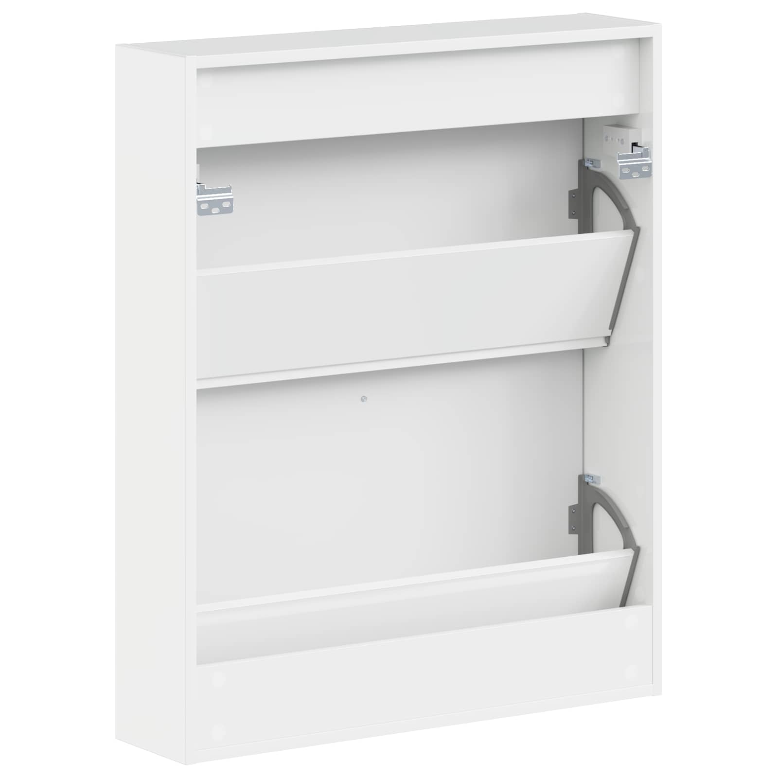 Wandgemonteerde Schoenkast DELFT 71 x 17 x 86 cm Bewerkt hout image 5