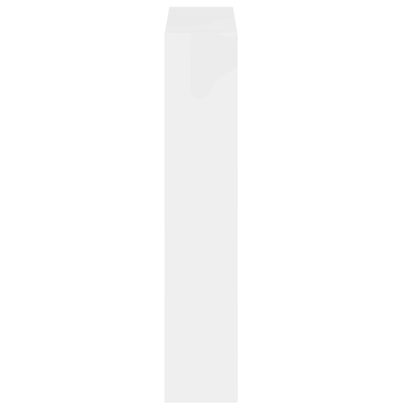 Wandgemonteerde Schoenkast DELFT 71 x 17 x 86 cm Bewerkt hout image 4