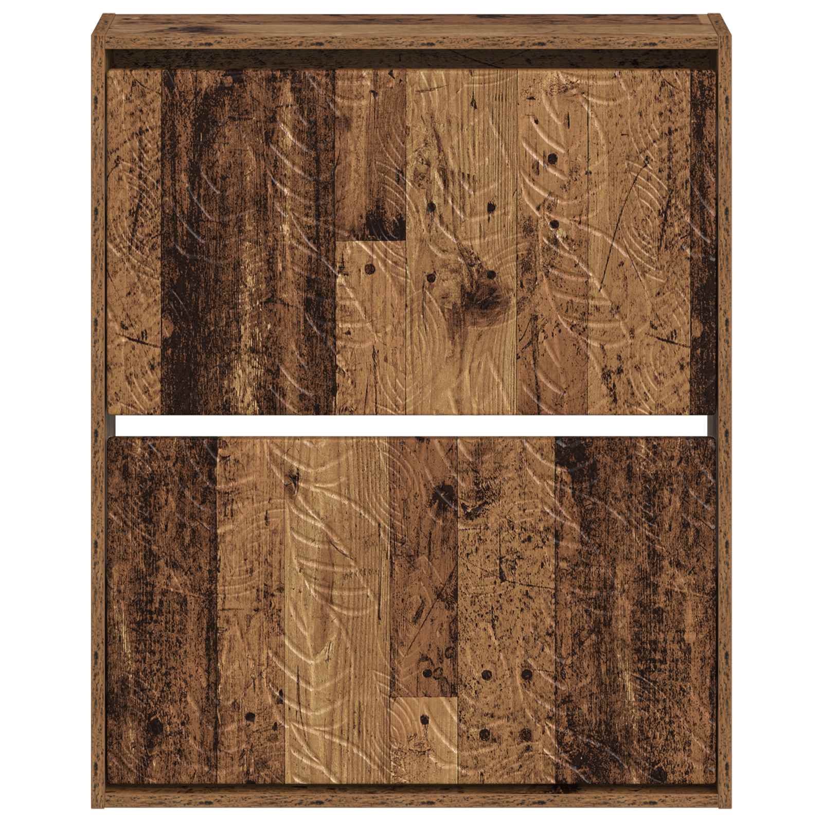 Wandgemonteerde Schoenkast DELFT 71 x 17 x 86 cm Bewerkt hout image 3