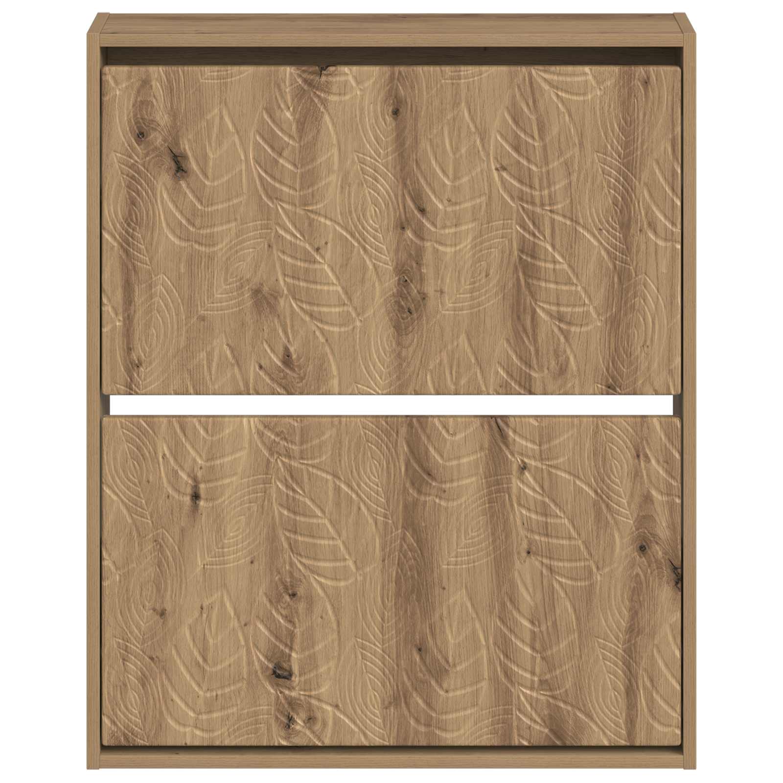 Wandgemonteerde Schoenkast DELFT 71 x 17 x 86 cm Bewerkt hout image 3