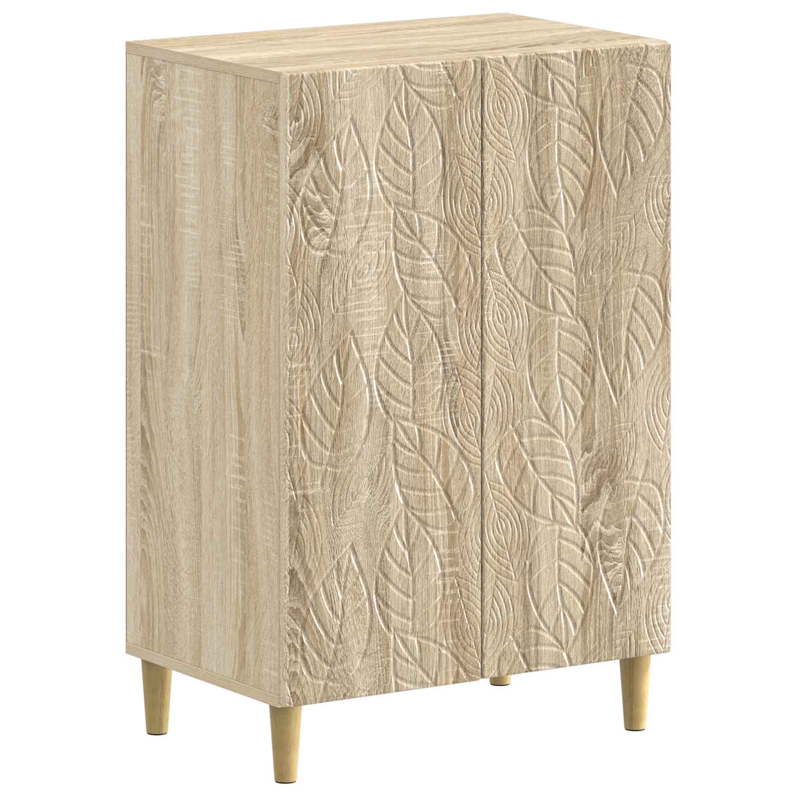 Schoenenkast DELFT 59,5 x 39,5 x 90 cm Bewerkt hout image 1
