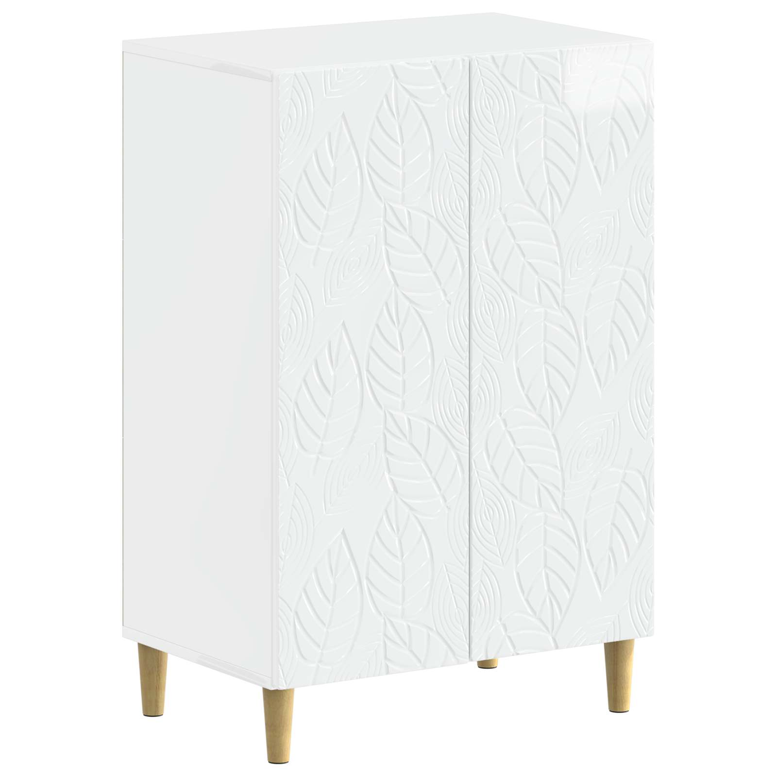 Schoenenkast DELFT 59,5 x 39,5 x 90 cm Bewerkt hout image 1