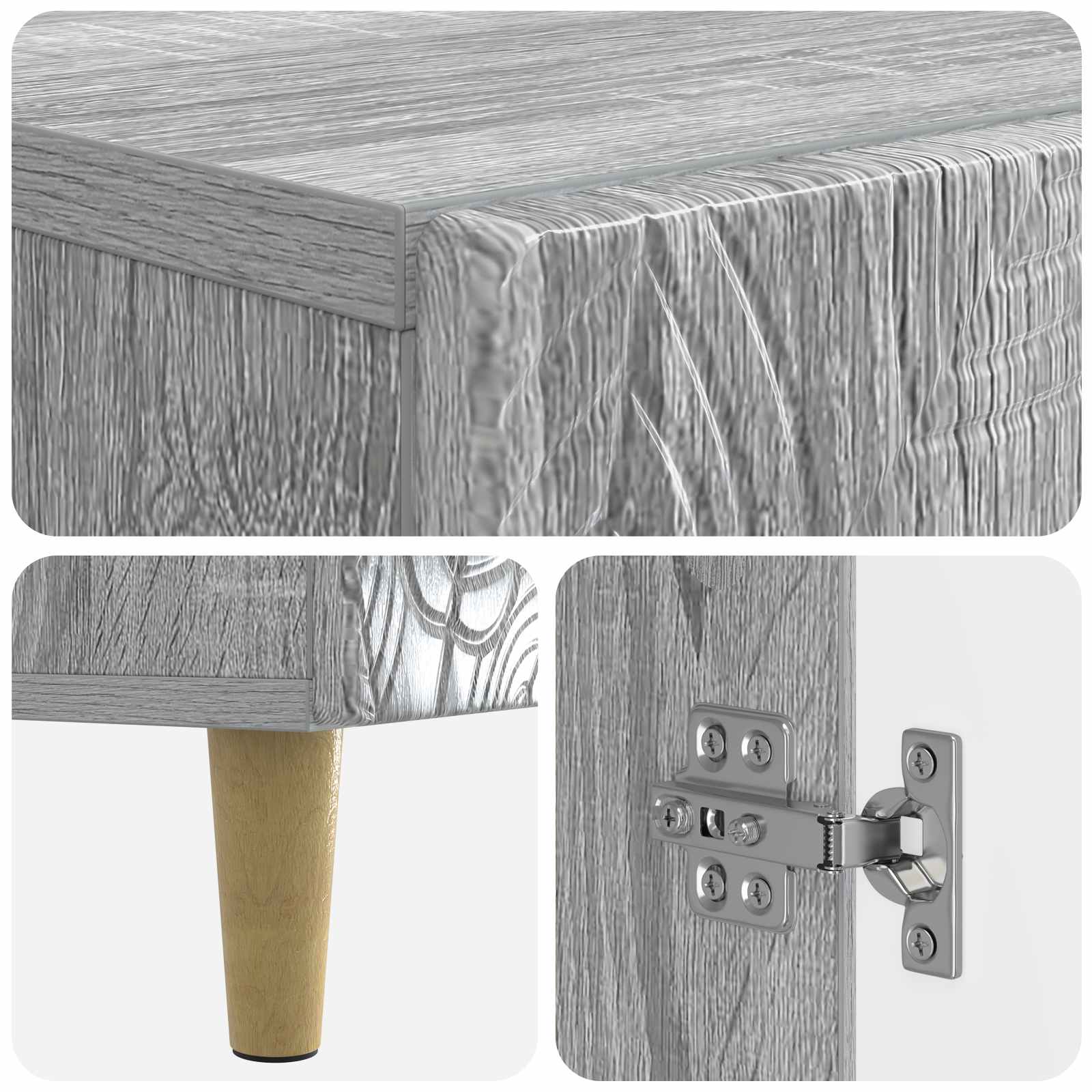 Schoenenkast DELFT 59,5 x 39,5 x 90 cm Bewerkt hout image 6