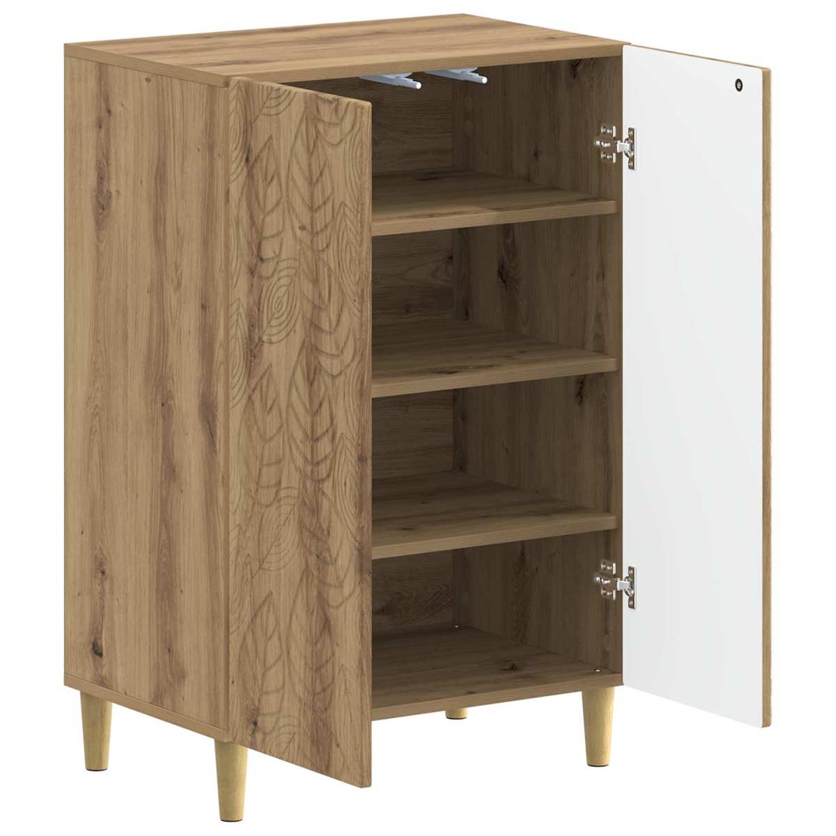Sko skab DELFT 59,5 x 39,5 x 90 cm Konstrueret træ - Billede 3