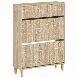vidaXL Kinga kapp DELFT 78 x 24 x 103 cm Tehispuit Sonoma tamm
