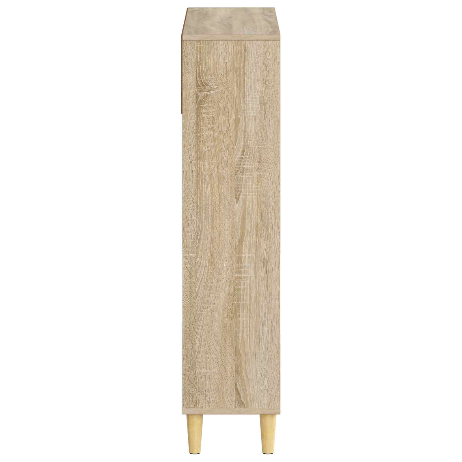 Schoenenkast DELFT 78 x 24 x 103 cm Bewerkt hout Sonoma Eiken image 4