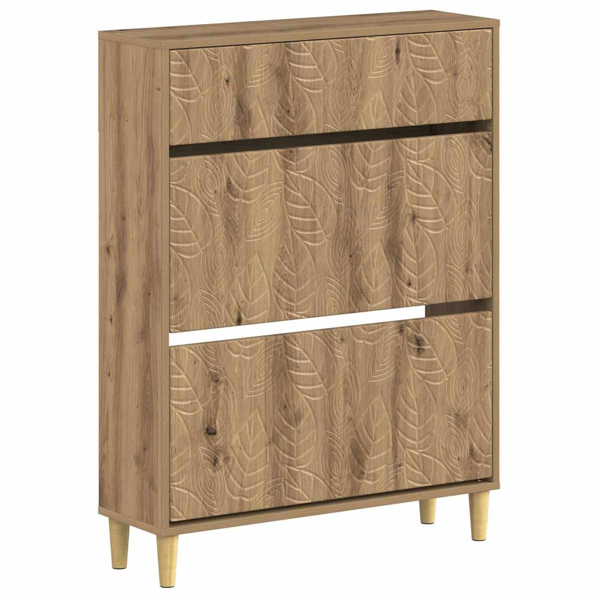 Sko skab DELFT 78 x 24 x 103 cm Konstrueret træ - Billede 2