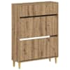 vidaXL Kinga kapp DELFT 78 x 24 x 103 cm Tehispuit Artisan tamm