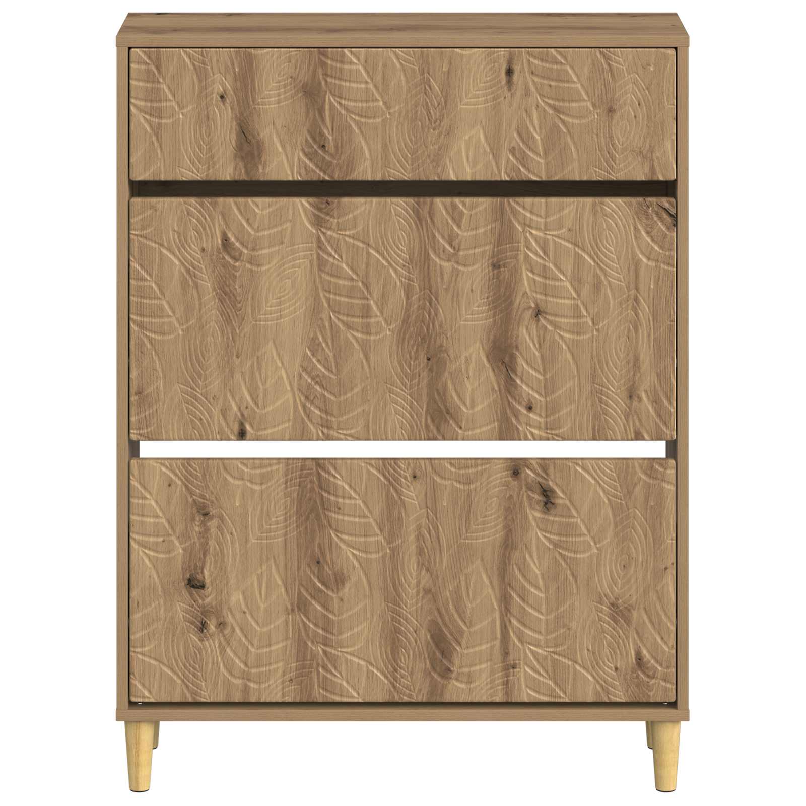 Schoenenkast DELFT 78 x 24 x 103 cm Bewerkt hout image 3