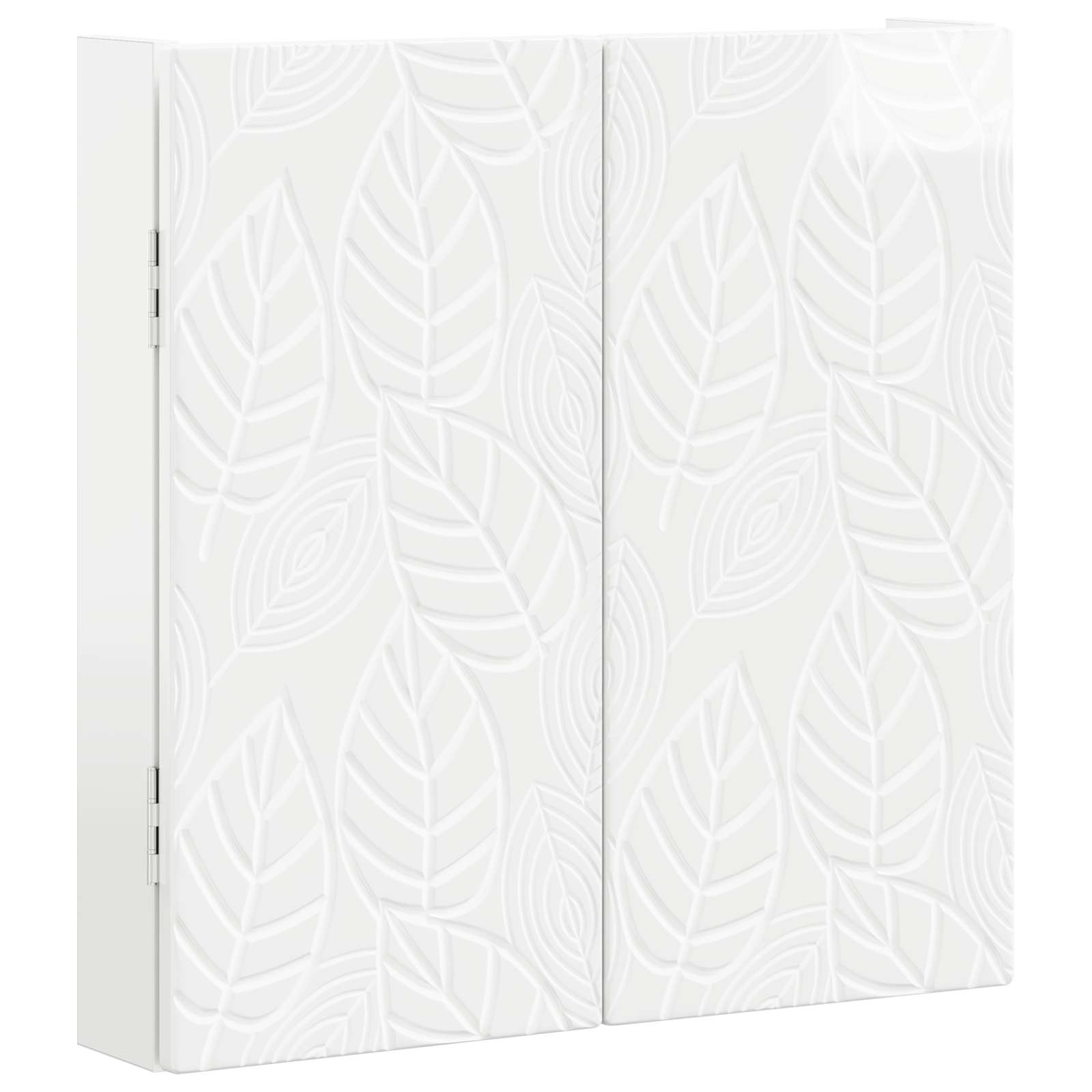 Кабинет за дартборд DELFT Бял гланц 52,5 x 10,5 x 53,5 см – снимка 3