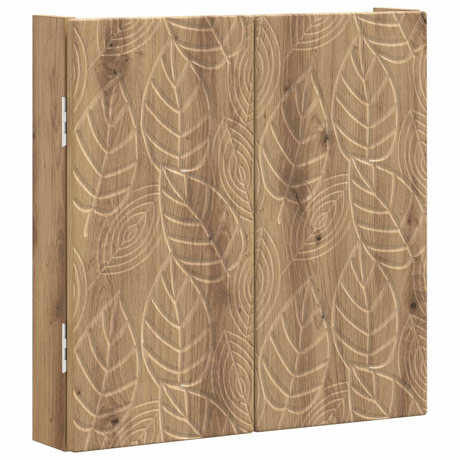 Dartbord Kabinet DELFT Artisanaal eiken 52,5 x 10,5 x 53,5 cm - Afbeelding 4