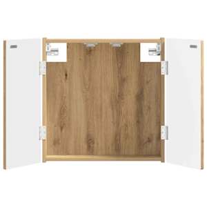vidaXL Dartboardi kapp DELFT Artisan tamm 52,5 x 10,5 x 53,5 cm