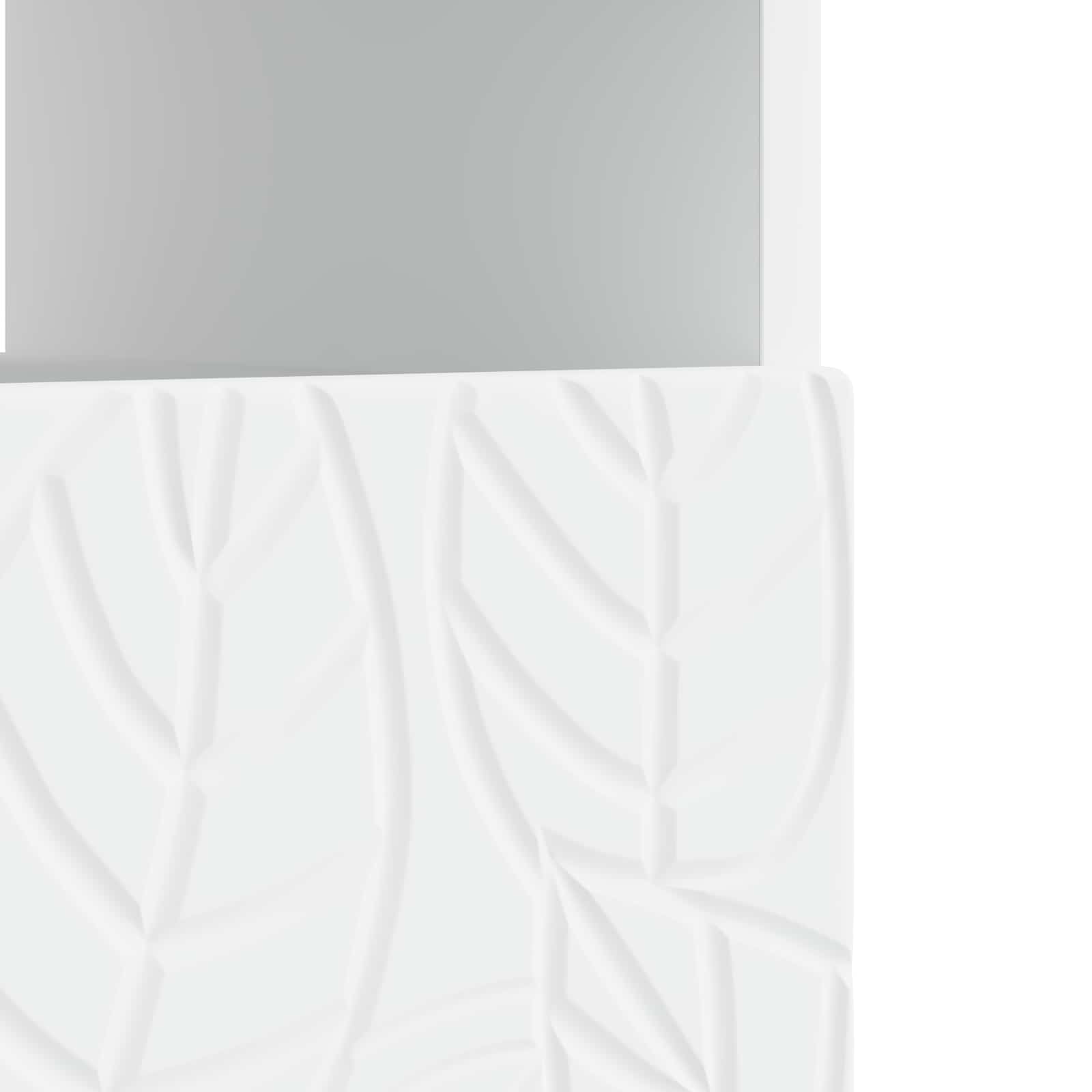 LED TV-kaappi valkoinen Tekninen puu - Image 7