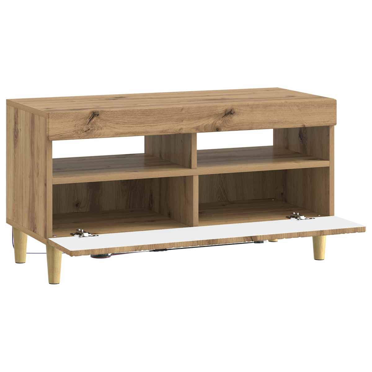LED TV-skab Konstrueret træ - Billede 5