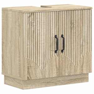 vidaXL Vannitoa kraanikausi kapp HOORN Sonoma tamm 59,5 x 31,5 x 56 cm