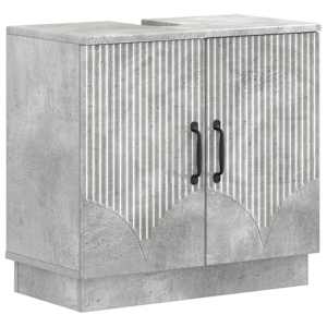 vidaXL Vannitoa kraanikausi kapp HOORN Betoonhall 59,5 x 31,5 x 56 cm