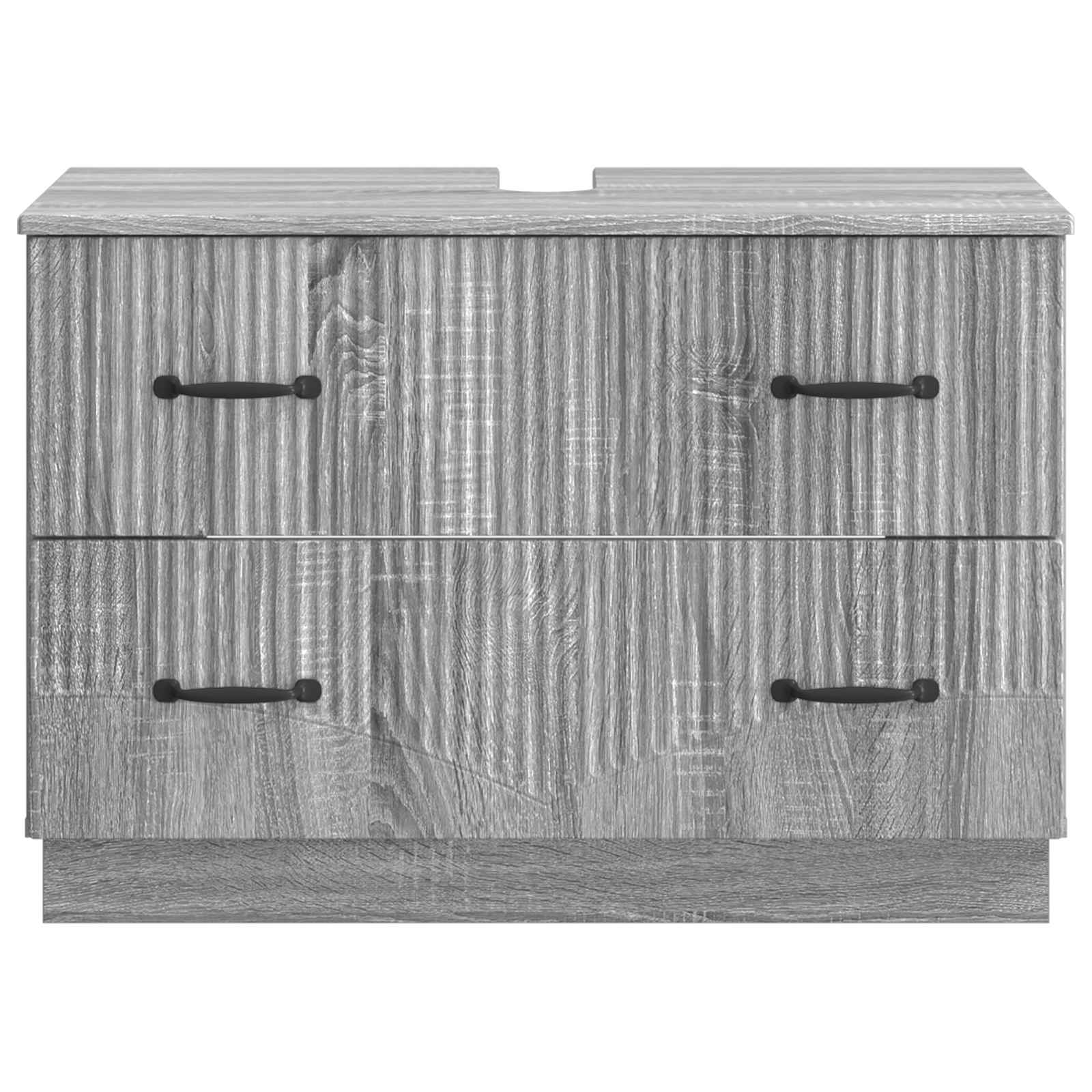 Kylpyhuoneen allaskaappi HOORN Harmaa Sonoma 82 x 41 x 56 cm - Image 3