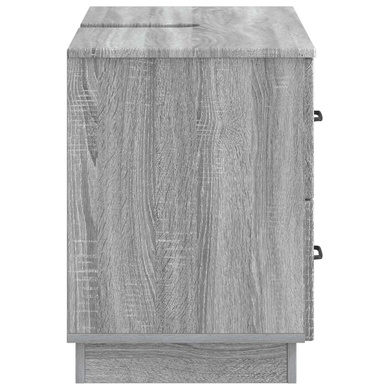 Kylpyhuoneen allaskaappi HOORN Harmaa Sonoma 82 x 41 x 56 cm - Image 4