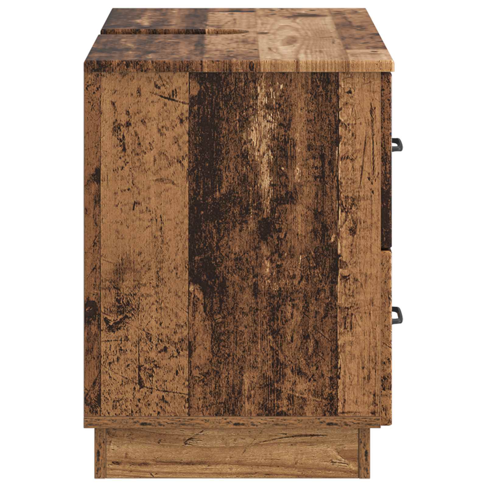 Kylpyhuoneen allaskaappi HOORN Vanha puu 82 x 41 x 56 cm - Image 4