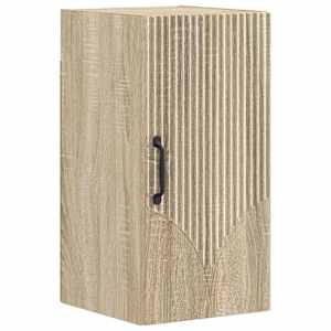 vidaXL Vannitoa seinakapp HOORN Sonoma tamm 30 x 31 x 59 cm Tehispuit