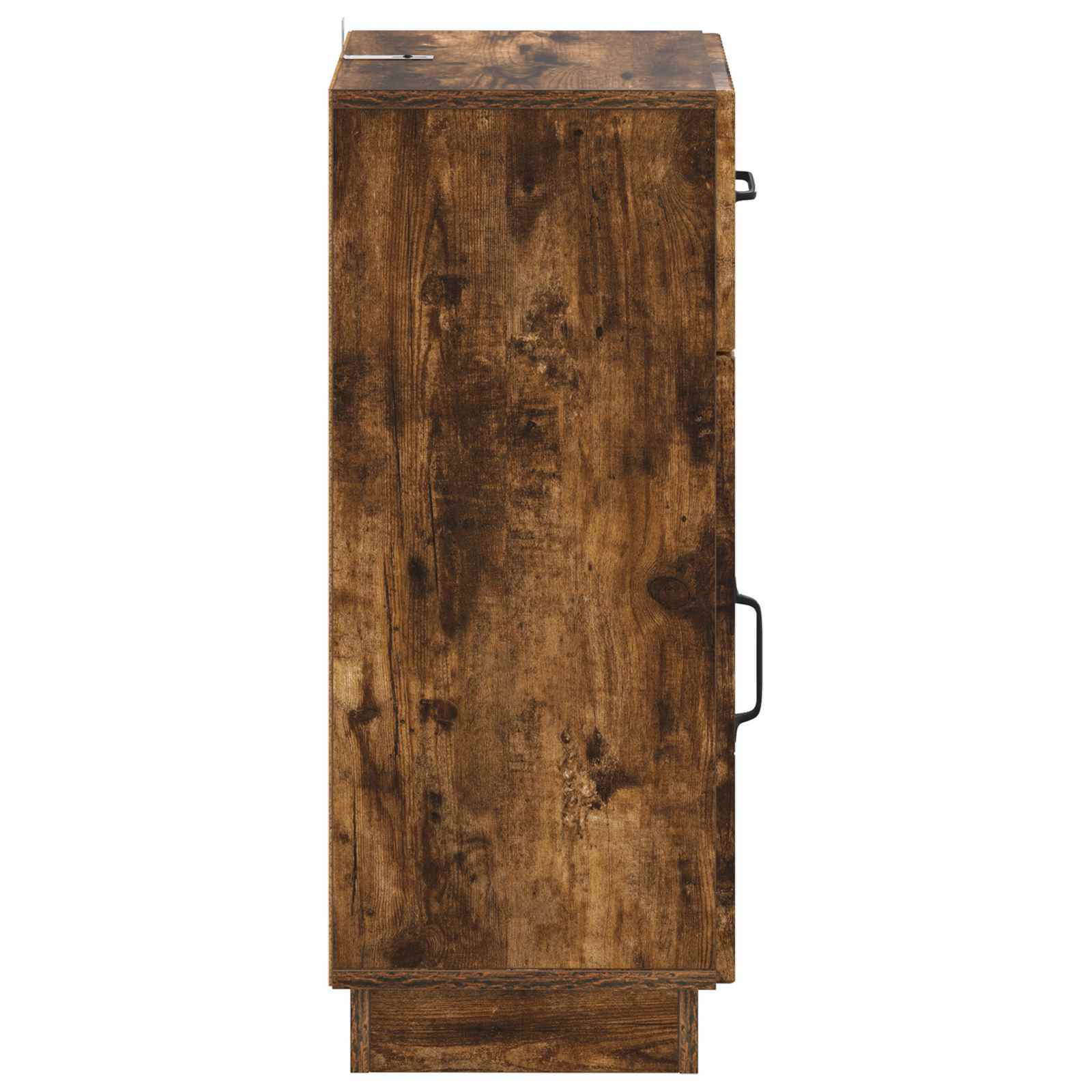 vidaXL Badkamer Opbergkast HOORN Gerookt eiken 30 x 31 x 77 cm