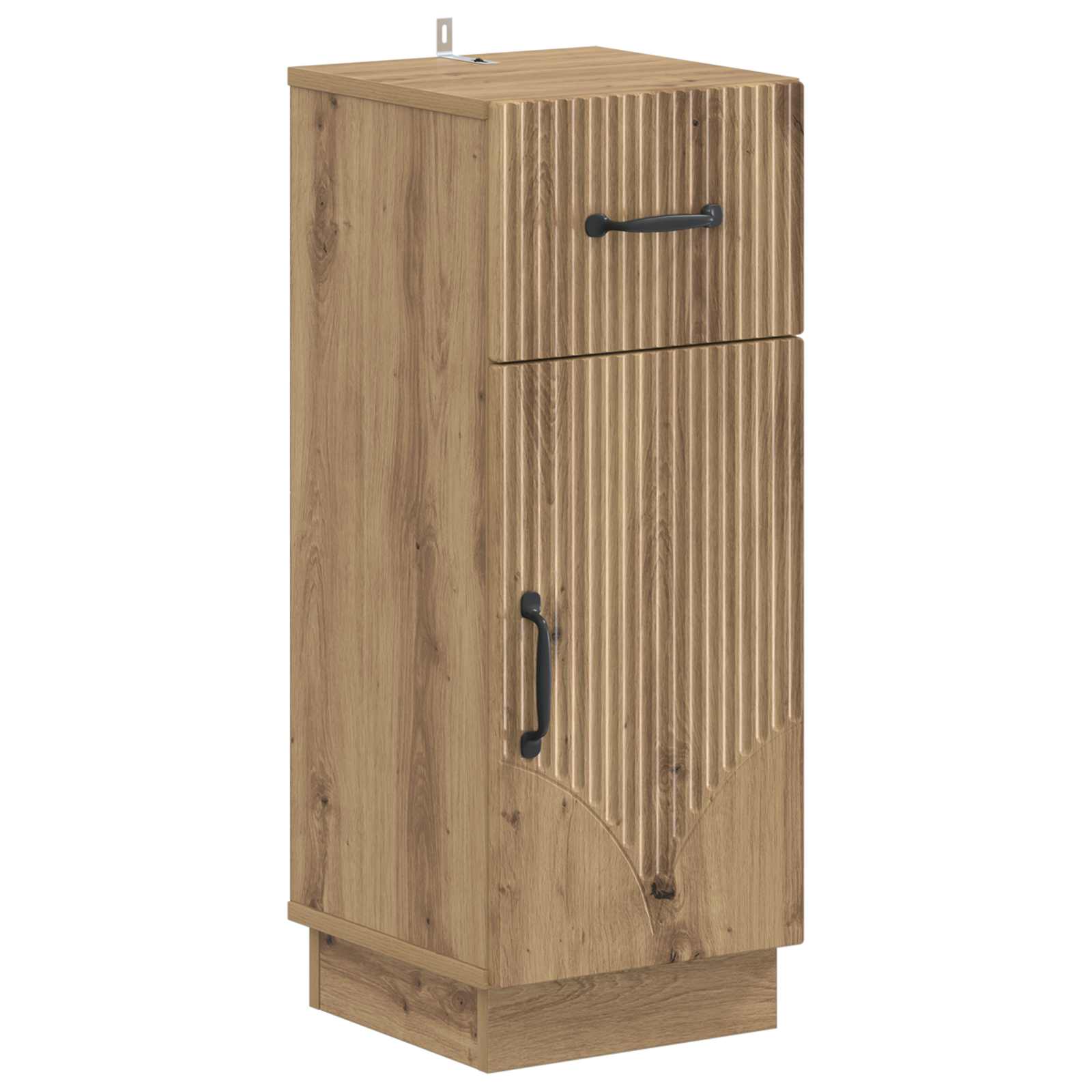 Vannitoa hoiukapp HOORN Artisan tamm 30 x 31 x 77 cm Tehispuit