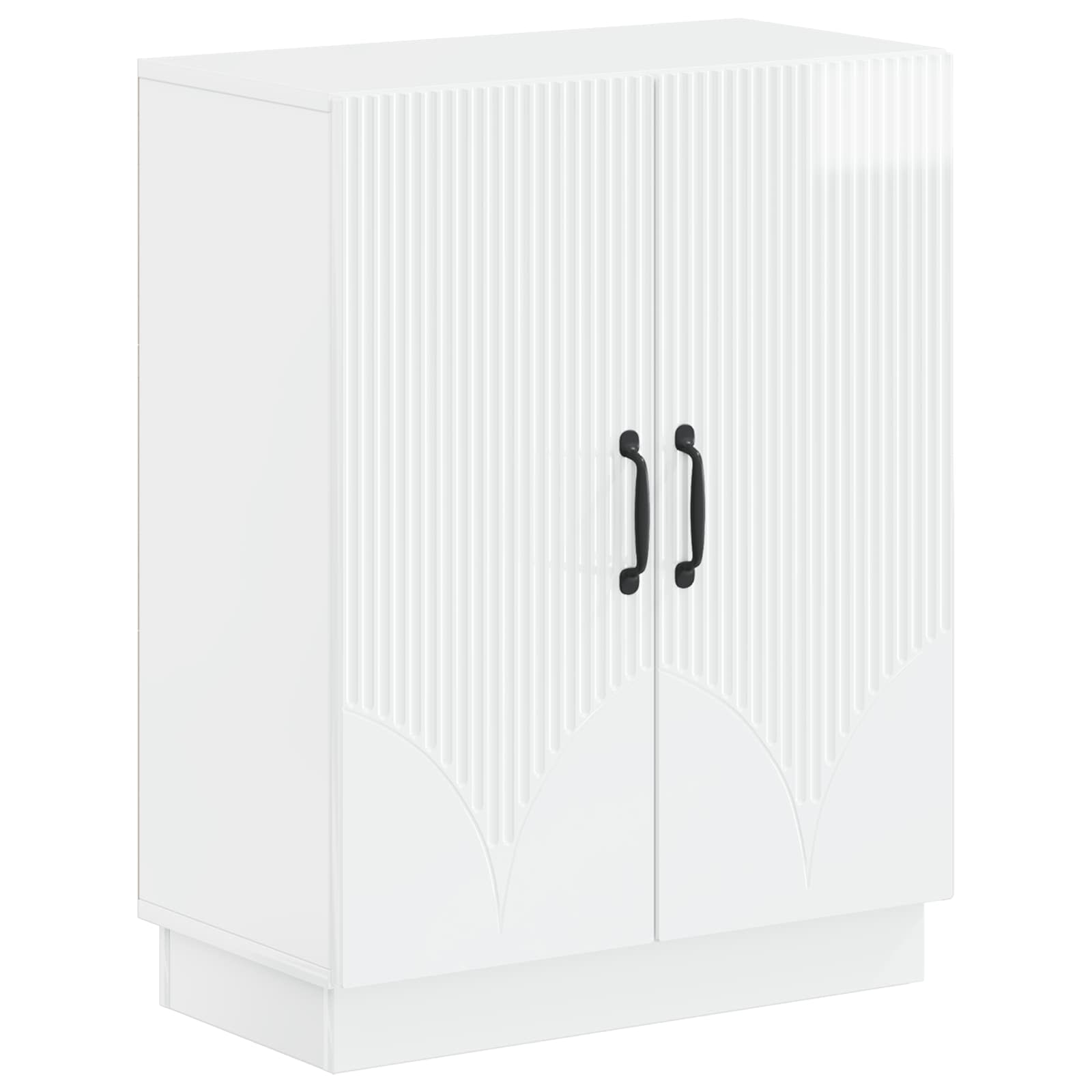Шкаф за баня HOORN Бял гланц 59,5 x 31 x 77 см