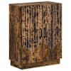 vidaXL Vannitoa hoiukapp HOORN Suitsutatud tamm 59,5 x 31 x 77 cm