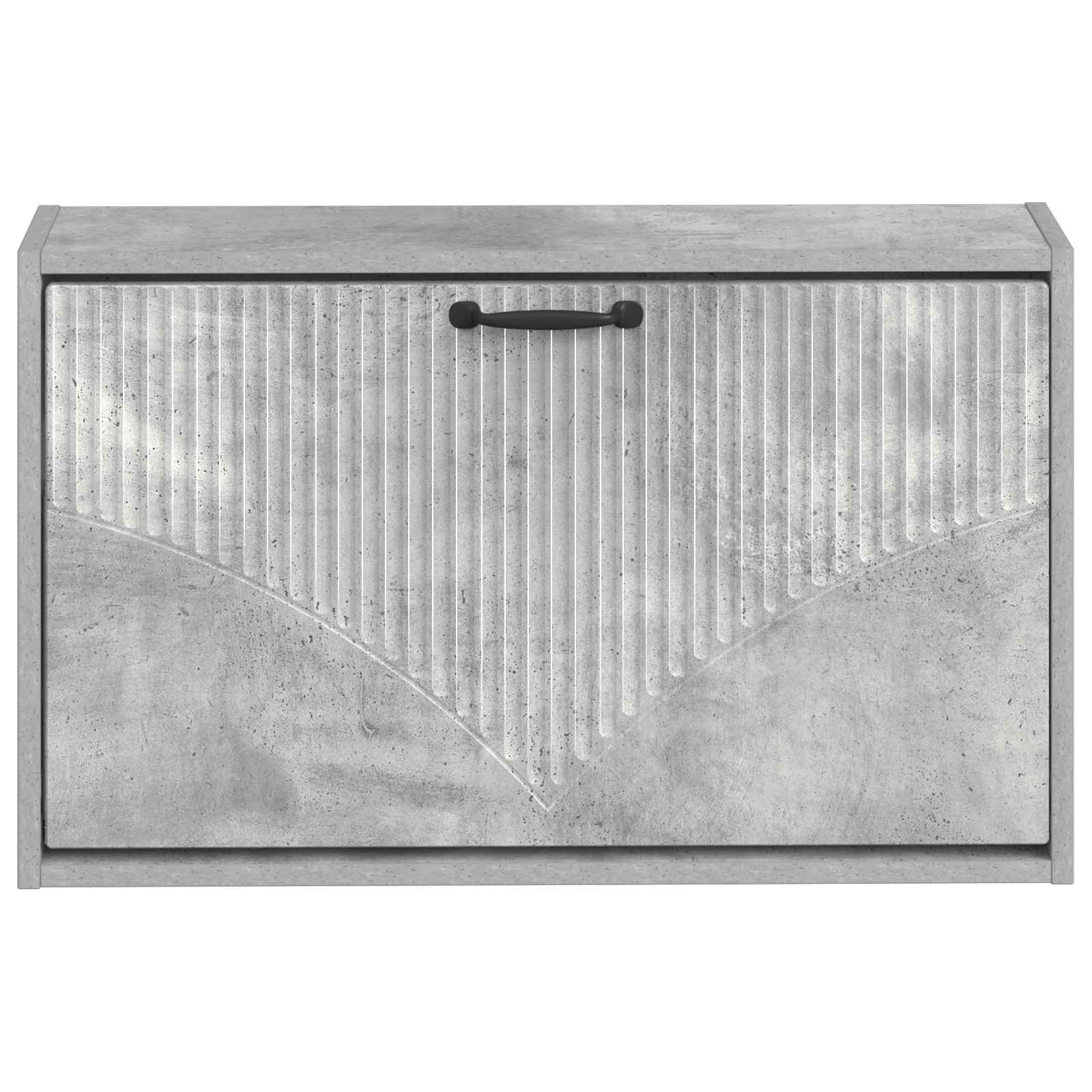 Wandgemonteerde Schoenkast HOORN 71 x 17 x 43 cm Bewerkt hout image 3