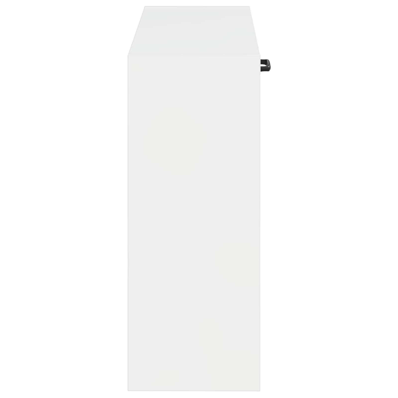 Wandgemonteerde Schoenkast HOORN 71 x 17 x 43 cm Bewerkt hout image 4