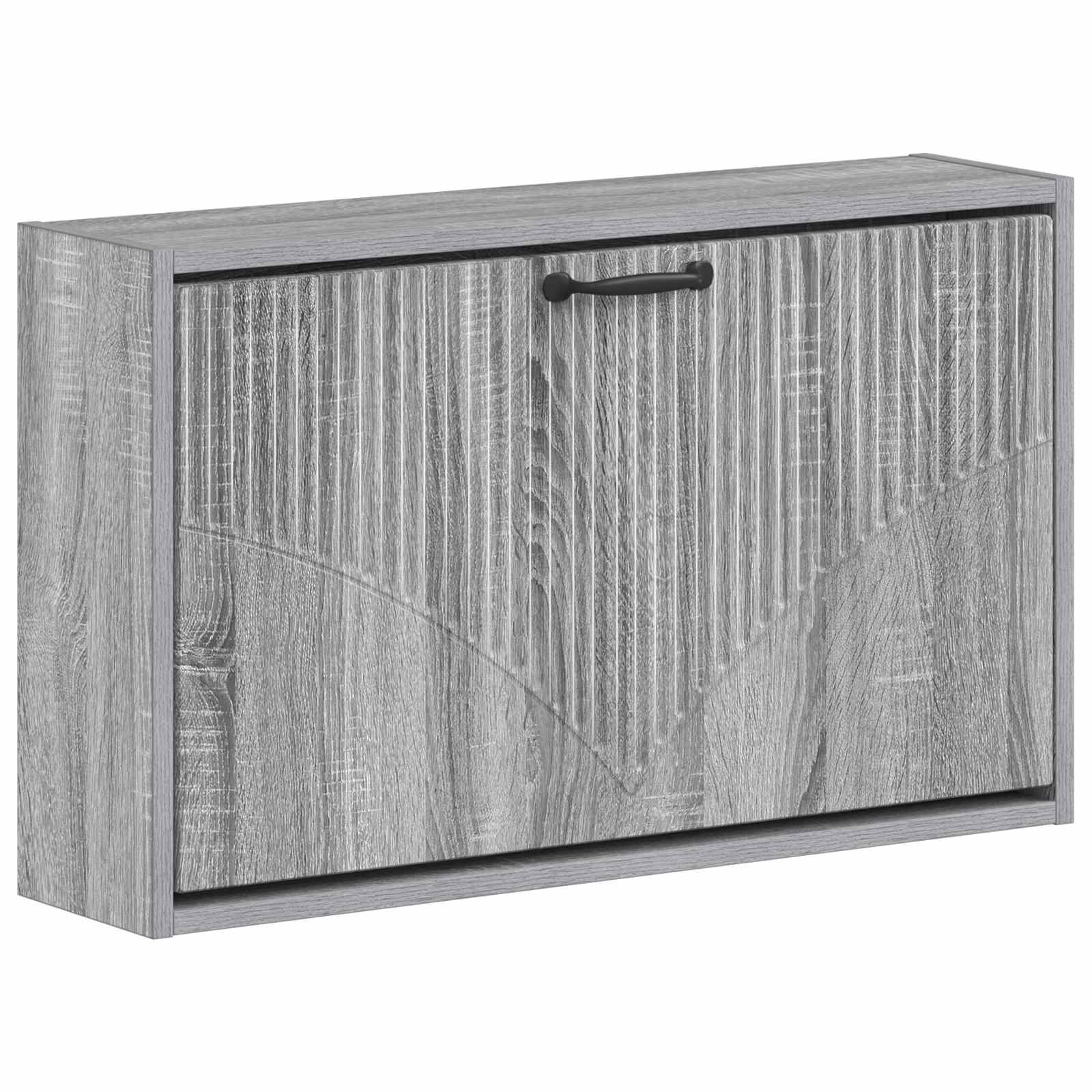 Wandgemonteerde Schoenkast HOORN 71 x 17 x 43 cm Bewerkt hout image 1