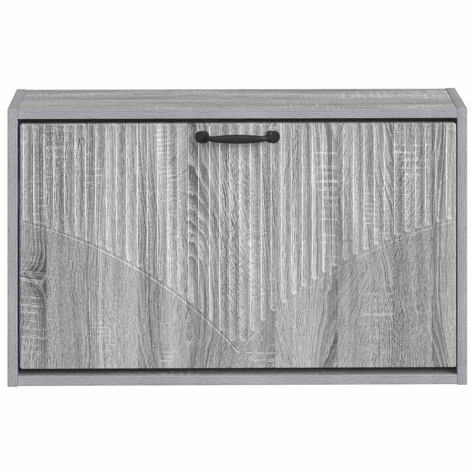 Wandgemonteerde Schoenkast HOORN 71 x 17 x 43 cm Bewerkt hout image 3