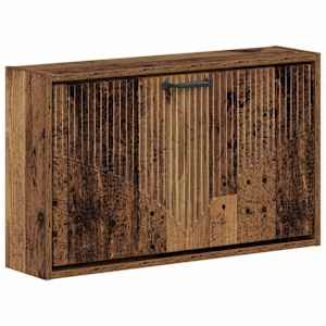 vidaXL Seinale kinnitatav jalan&otilde;ude kapp HOORN 71 x 17 x 43 cm