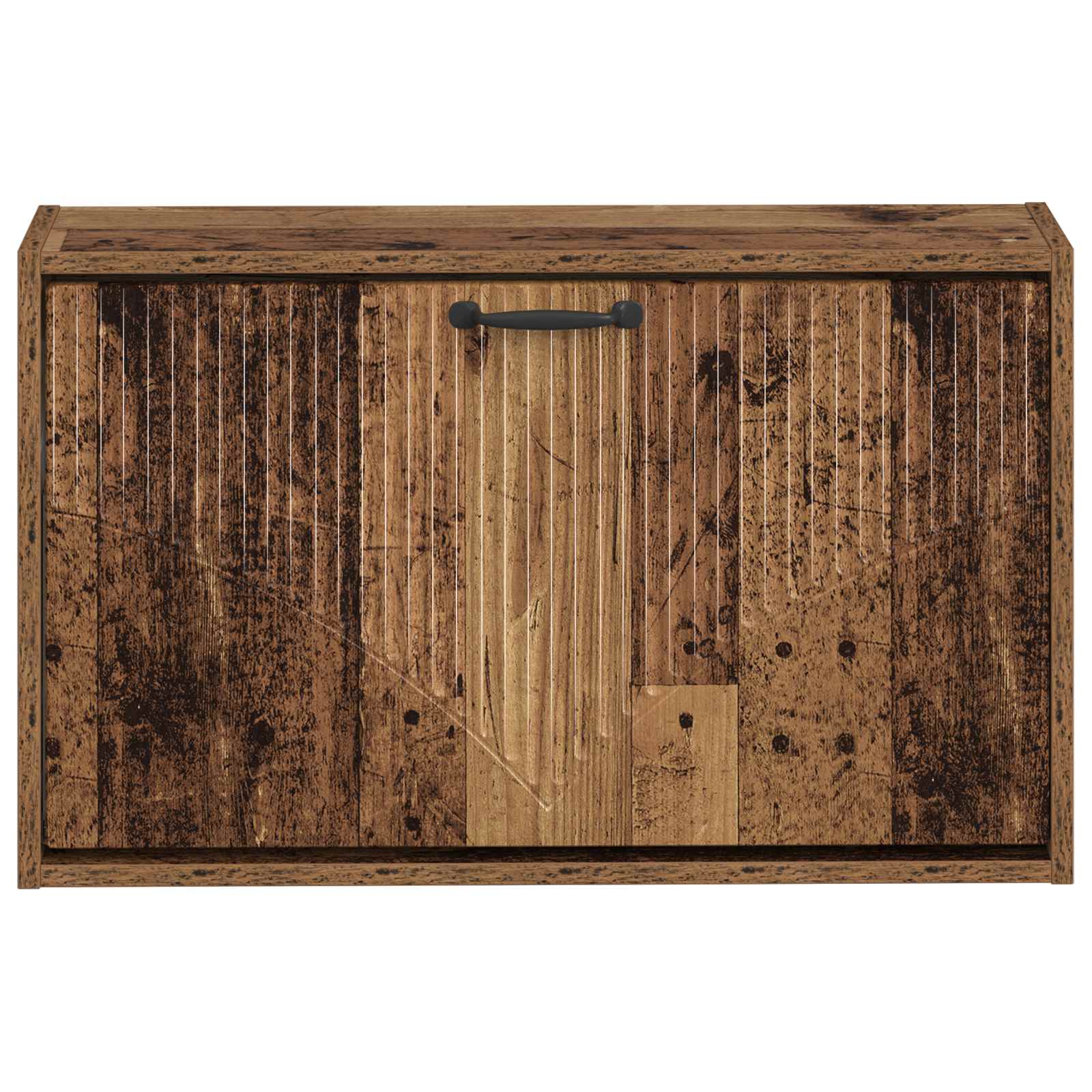 Wandgemonteerde Schoenkast HOORN 71 x 17 x 43 cm Bewerkt hout image 3
