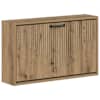 vidaXL Seinale kinnitatav jalan&otilde;ude kapp HOORN 71 x 17 x 43 cm