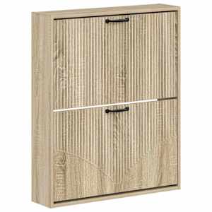 vidaXL Seinale kinnitatav jalan&otilde;ude kapp HOORN 71 x 17 x 86 cm
