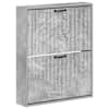 vidaXL Seinale kinnitatav jalan&otilde;ude kapp HOORN 71 x 17 x 86 cm