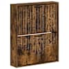 vidaXL Seinale kinnitatav jalan&otilde;ude kapp HOORN 71 x 17 x 86 cm