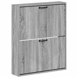 vidaXL Seinale kinnitatav jalan&otilde;ude kapp HOORN 71 x 17 x 86 cm