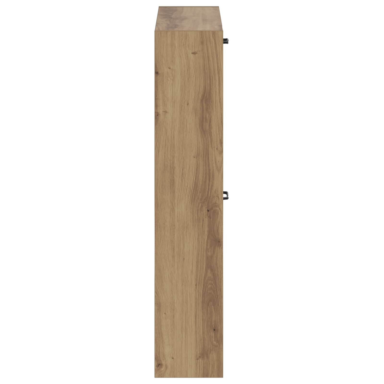 Wandgemonteerde Schoenkast HOORN 71 x 17 x 86 cm Bewerkt hout image 4