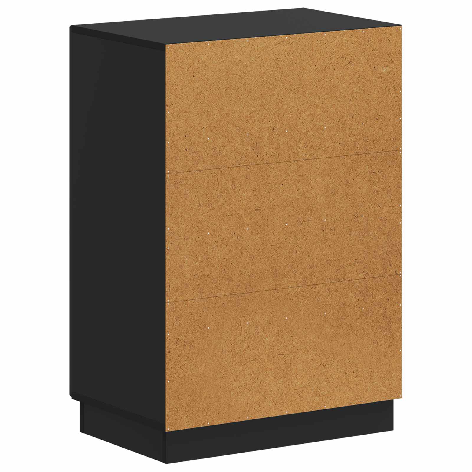 Schoenenkast HOORN 59,5 x 39,5 x 87 cm Bewerkt hout Zwart image 5