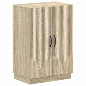 vidaXL Kinga kapp HOORN 59,5 x 39,5 x 87 cm Tehispuit Sonoma tamm