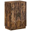 vidaXL Kinga kapp HOORN 59,5 x 39,5 x 87 cm Tehispuit Suitsutatud tamm