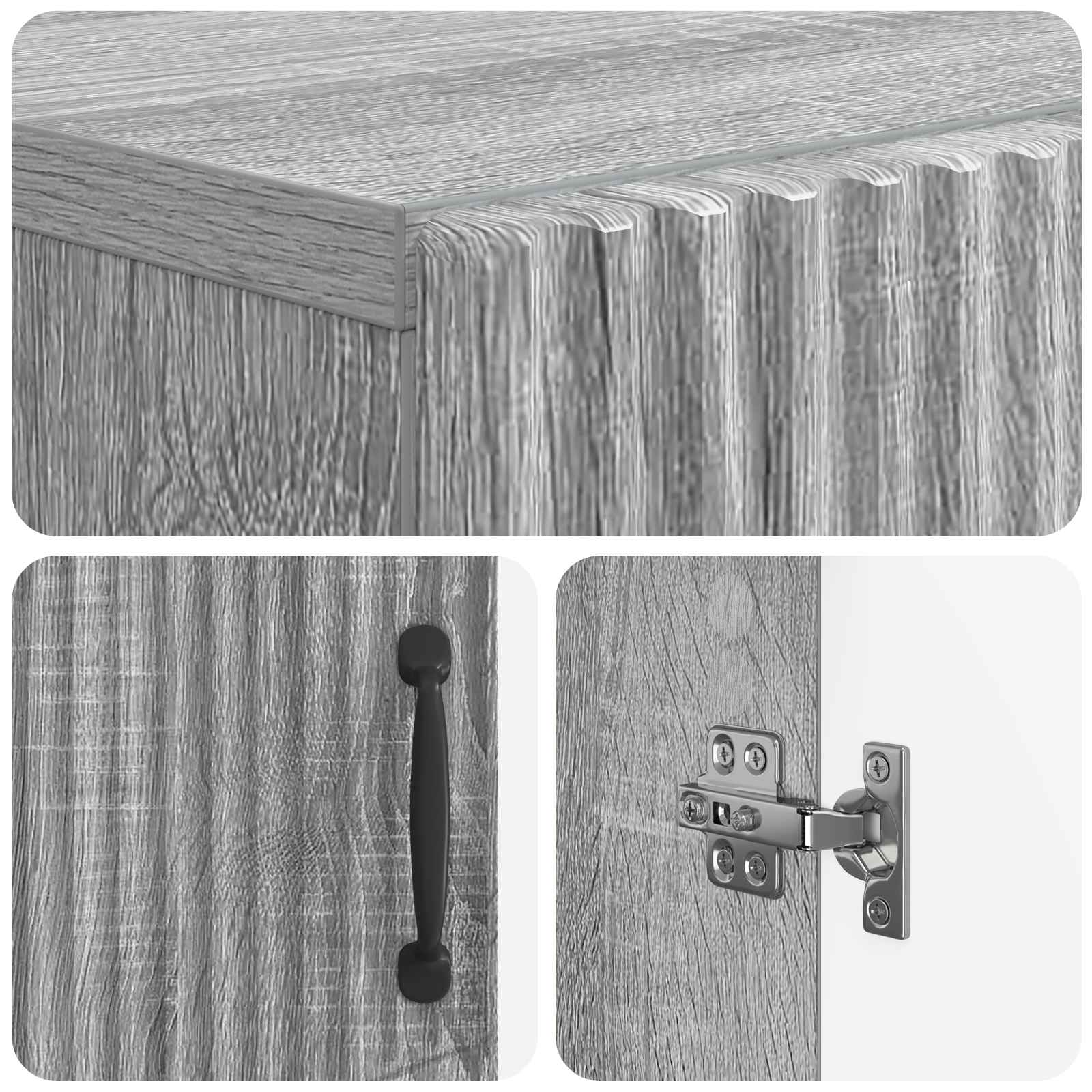 Schoenenkast HOORN 59,5 x 39,5 x 87 cm Bewerkt hout image 6