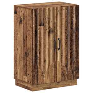 vidaXL Kinga kapp HOORN 59,5 x 39,5 x 87 cm Tehispuit Vana puit