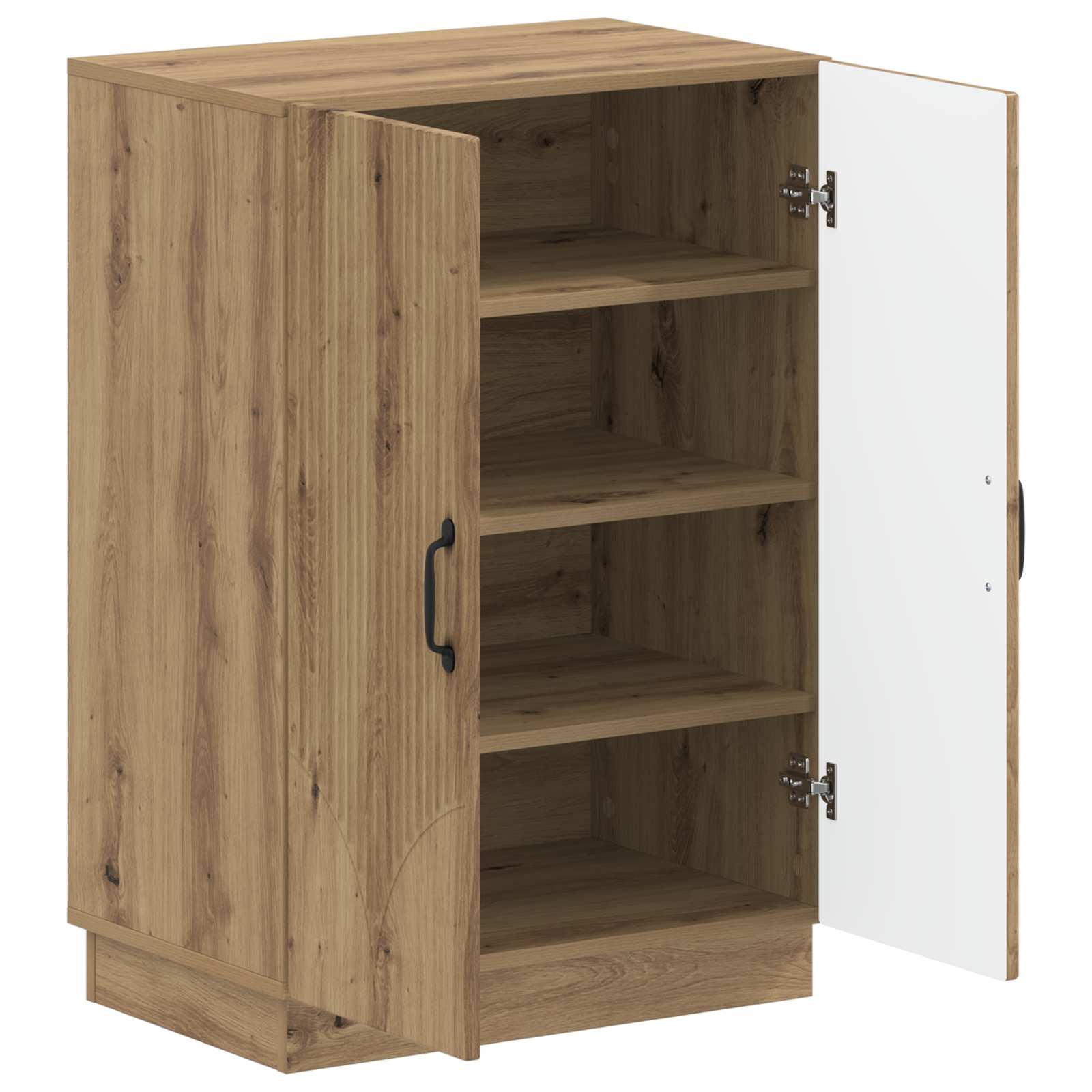 Schoenenkast HOORN 59,5 x 39,5 x 87 cm Bewerkt hout image 2