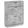 vidaXL Kinga kapp HOORN 78 x 24 x 100 cm Tehispuit Betoonhall
