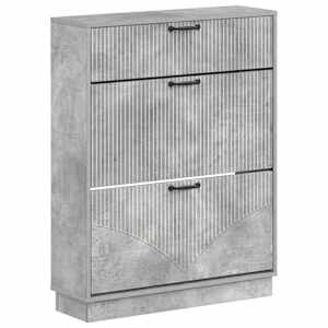 vidaXL Kinga kapp HOORN 78 x 24 x 100 cm Tehispuit Betoonhall